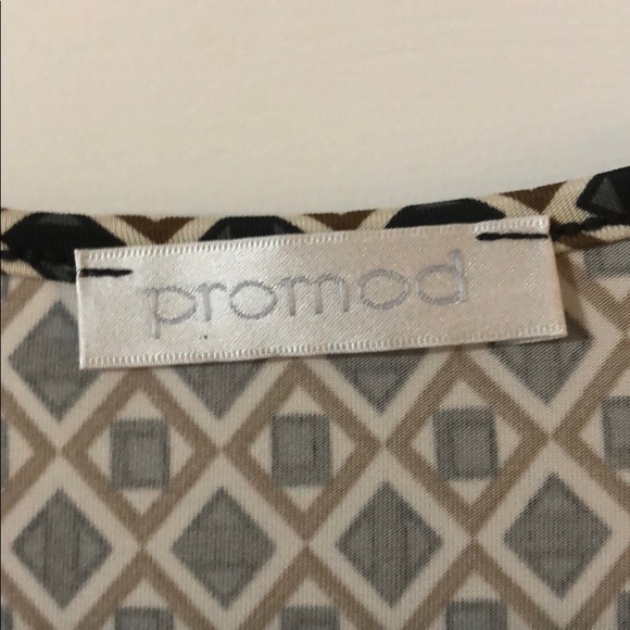 Print dress with buckle - Picture 3 of 4